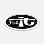 SMALL SIZE FUCKIT OVAL PATCH